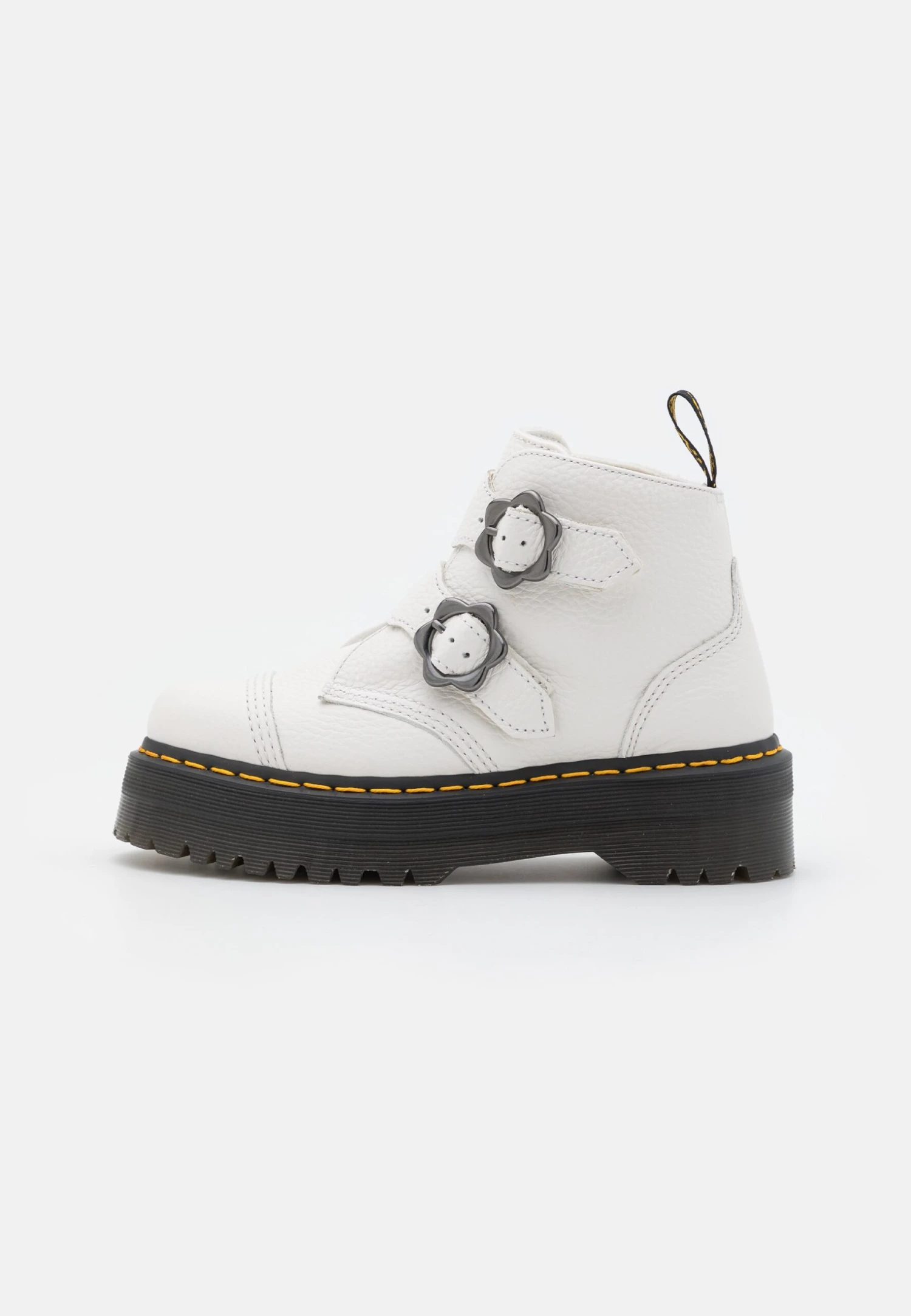 Dr. Martens Devon Flwr - Bottines À Plateau - White Milled 4 Dr. Martens Devon Flwr - Bottines À Plateau - White Milled – Image 2