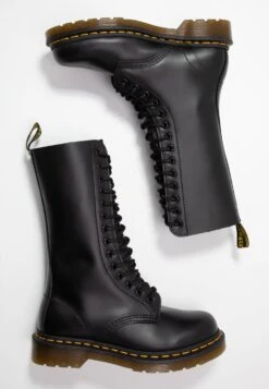 Dr. Martens 1914 - Bottes À Lacets - Black Smooth -Dr. Martens Soldes Boutique 0995aa852d6b43f4a19a20c16efb1ed9