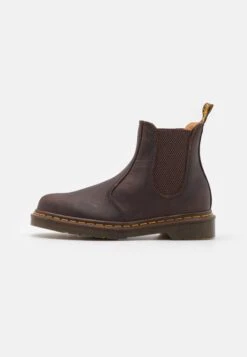 Dr. Martens 2976 Ys Unisex - Bottines - Dark Brown/Crazy Horse