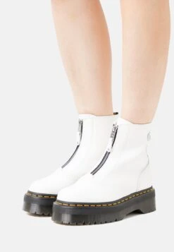 Dr. Martens Jetta - Bottines À Plateau - White Sendal