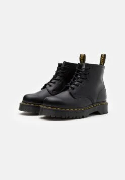 Dr. Martens 101 Bex - Bottines À Lacets - Black Smooth -Dr. Martens Soldes Boutique 10477f20d9704d148c0ce3a9b75d434e