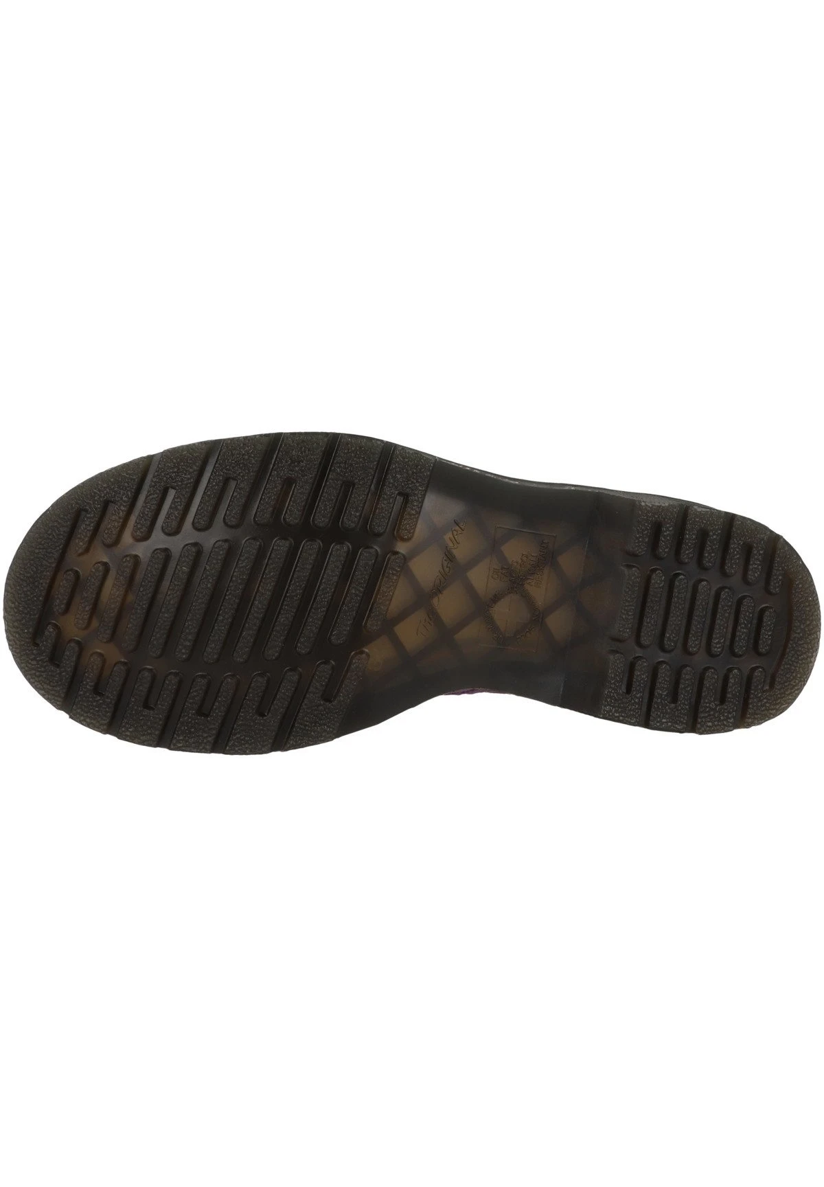 Dr. Martens Bottines À Plateau - Lilac Metallic Paint Splatter 6 Dr. Martens Bottines À Plateau - Lilac Metallic Paint Splatter – Image 4