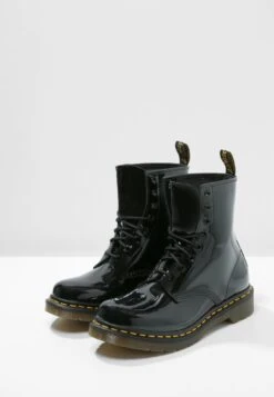 Dr. Martens 1460 8 Eye Boot Lamper - Bottines À Lacets - Black -Dr. Martens Soldes Boutique 17904a87593a475eb911355fd663bf9d