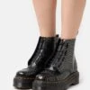 Dr. Martens Sinclair - Bottines À Plateau - Metal Black