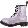 Dr. Martens Bottines À Plateau - Lilac Metallic Paint Splatter -Dr. Martens Soldes Boutique 22868af7a9d348bcb1deaf423a04c931