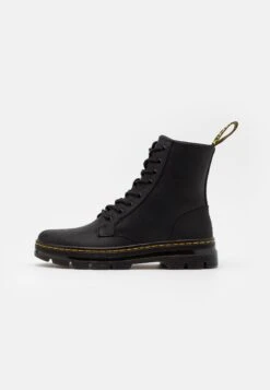 Dr. Martens Combs Unisex - Bottines À Lacets - Black