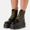 Dr. Martens Vegan Jadon Max - Bottines À Plateau - Black Oxford -Dr. Martens Soldes Boutique 2459222ea808430abbcd00902a25c092