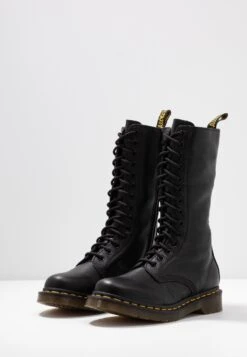 Dr. Martens Virginia - Bottes À Lacets - Black -Dr. Martens Soldes Boutique 31a76b5324fa4b2dba25236a8084f590