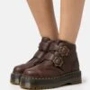 Dr. Martens Devon Flwr - Bottines À Plateau - Dark Brown -Dr. Martens Soldes Boutique 3227fc5436984216a3ff72f72439f64b