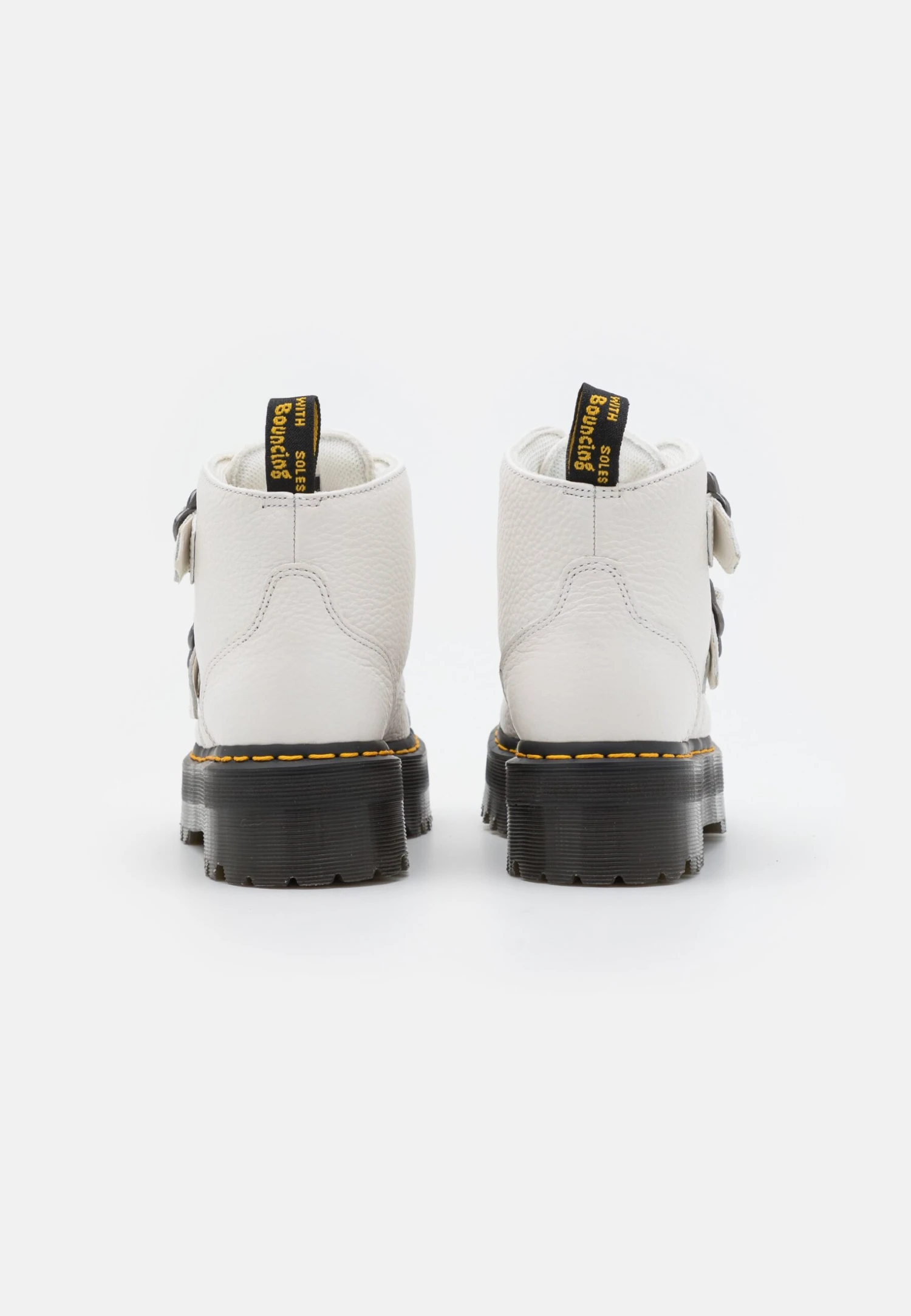 Dr. Martens Devon Flwr - Bottines À Plateau - White Milled 6 Dr. Martens Devon Flwr - Bottines À Plateau - White Milled – Image 4