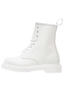 Dr. Martens 1460 Mono Boot - Bottines À Lacets - White
