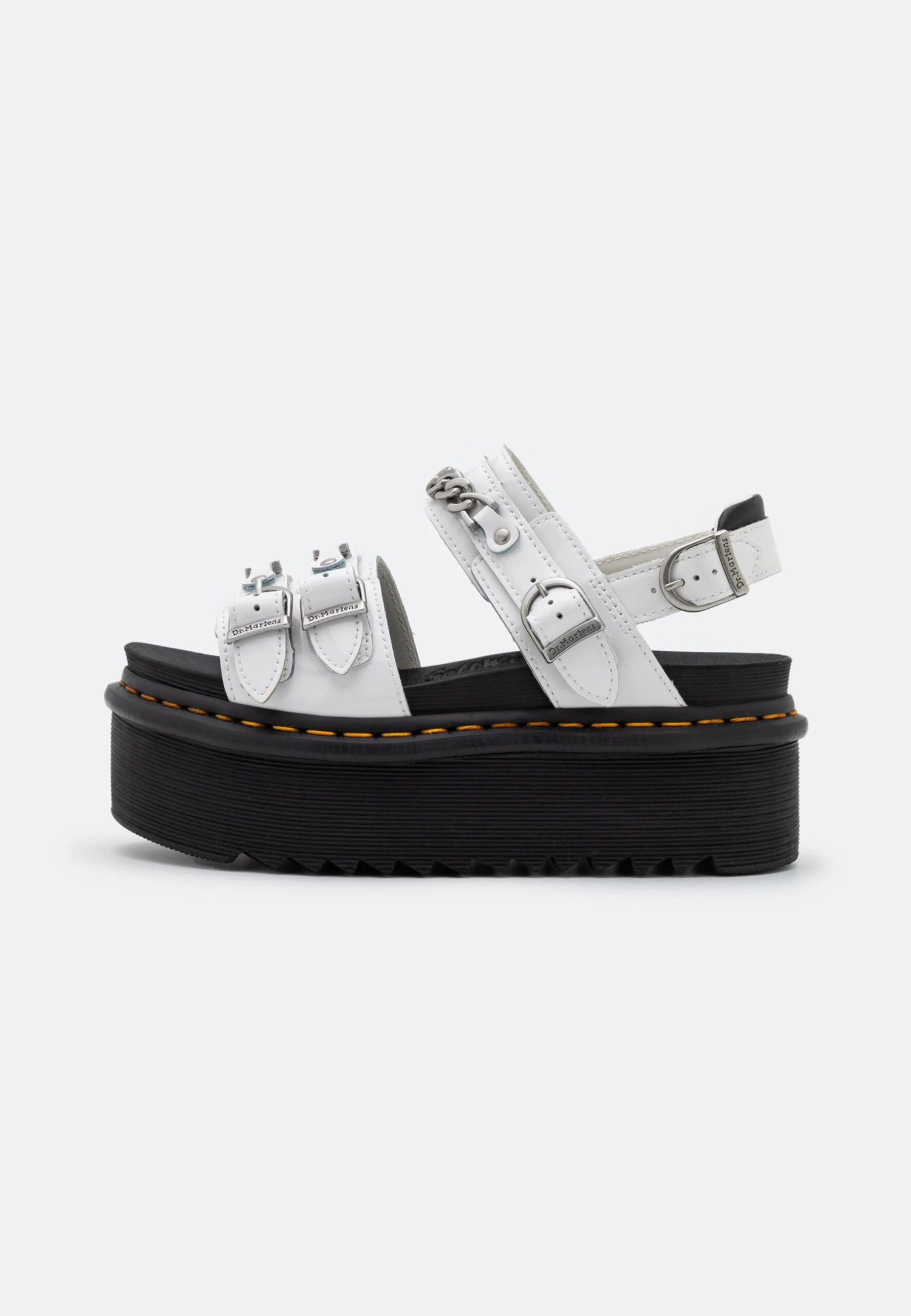 Dr. Martens Voss Quad Chain - Sandales À Plateforme - White 4 Dr. Martens Voss Quad Chain - Sandales À Plateforme - White – Image 2