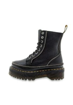 Dr. Martens Jadon Zip Milled - Bottes À Plateau - Black