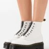 Dr. Martens Sinclair - Bottines À Plateau - White Aunt Sally