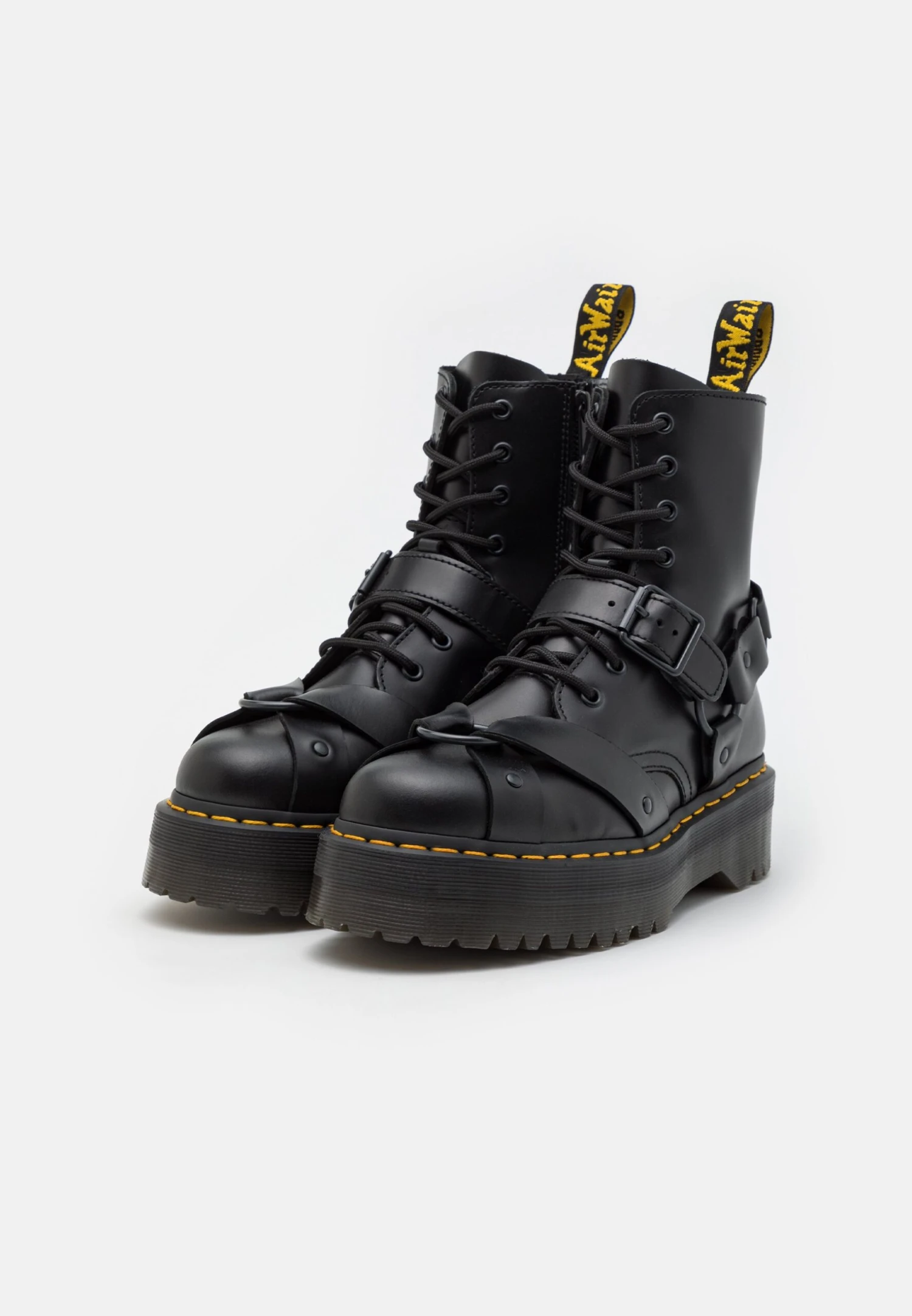 Dr. Martens Jadon Harness Unisex - Bottines À Lacets - Black Paris 4 Dr. Martens Jadon Harness Unisex - Bottines À Lacets - Black Paris – Image 2