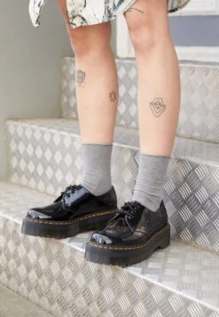 Dr. Martens 1461 Quad - Derbies - Black -Dr. Martens Soldes Boutique 4c6f2da2b11b4d3e9c157d149af4f1aa