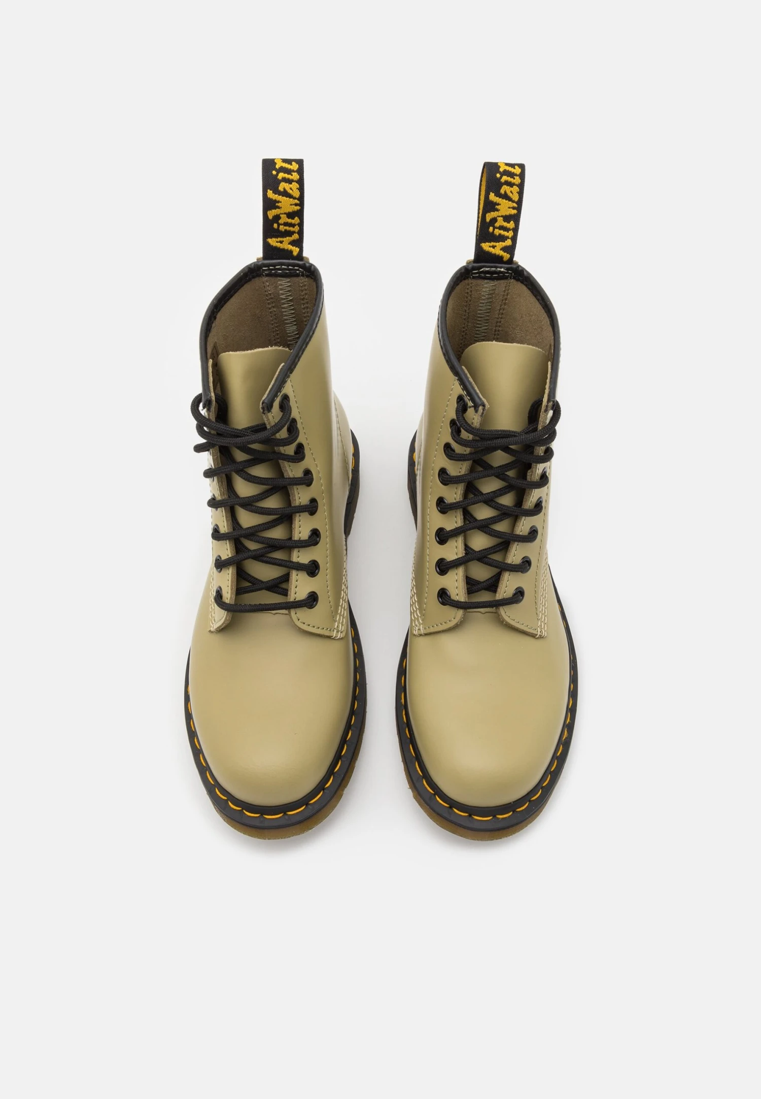 Dr. Martens 1460 Unisex - Bottines À Lacets - Pale Olive Smooth 6 Dr. Martens 1460 Unisex - Bottines À Lacets - Pale Olive Smooth – Image 4