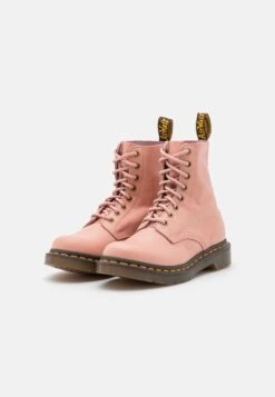 Dr. Martens 1460 Pascal - Bottines À Lacets - Peach Beige Virginia -Dr. Martens Soldes Boutique 519a0a0d057c44d6864718a46aca401d