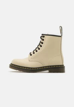 Dr. Martens 1460 Unisex - Bottines À Lacets - Parchment Beige