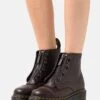 Dr. Martens Sinclair - Bottines À Plateau - Burgundy