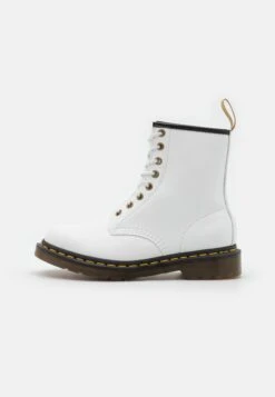 Dr. Martens Vegan 1460 Unisex - Bottines À Lacets - Optical White