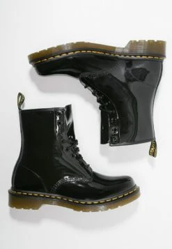Dr. Martens 1460 8 Eye Boot Lamper - Bottines À Lacets - Black -Dr. Martens Soldes Boutique 724d6d6cddde4318a8f5c79c3d3427ef