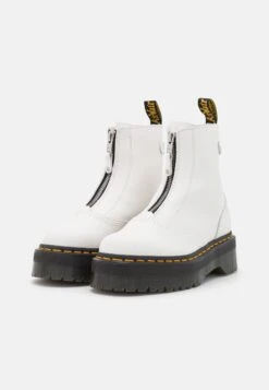 Dr. Martens Jetta - Bottines À Plateau - White Sendal -Dr. Martens Soldes Boutique 7a7034f6bb4045ab984e42b435779670