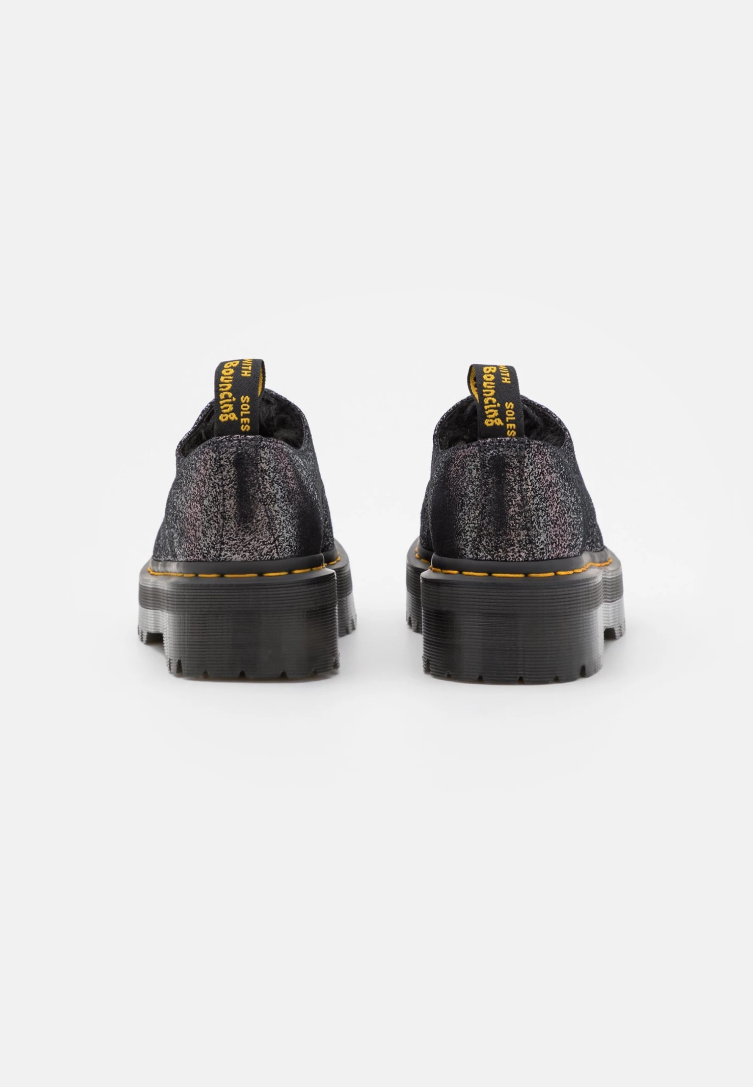 Dr. Martens 1461 Quad - Derbies - Black/Silver Distressed Metallic 6 Dr. Martens 1461 Quad - Derbies - Black/Silver Distressed Metallic – Image 4