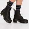 Dr. Martens Shriver Hi 8 Eye Boot - Bottines À Plateau - Black