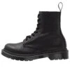 Dr. Martens 1460 Pascal Mono 8 Eye Boot - Bottines À Lacets - Black Virginia