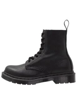 Dr. Martens 1460 Pascal Mono 8 Eye Boot - Bottines À Lacets - Black Virginia