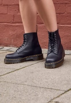 Dr. Martens 1460 Pascal Bex - Bottines À Lacets - Black Pisa -Dr. Martens Soldes Boutique 8aa43881e029487dbad84a31bb420354