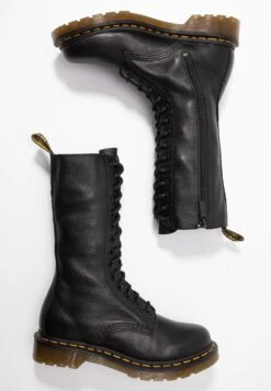 Dr. Martens Virginia - Bottes À Lacets - Black -Dr. Martens Soldes Boutique 8c5f05b0ea424972adfc9687954c8cc2