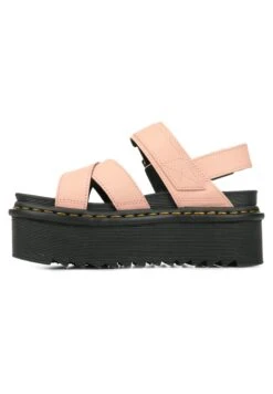 Dr. Martens Voss Ii Quad - Sandales À Plateforme - Peach/Beige