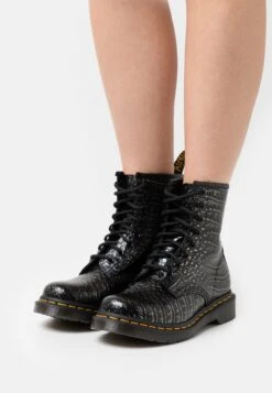 Dr. Martens 1460 - Bottines À Lacets - Gunmetal