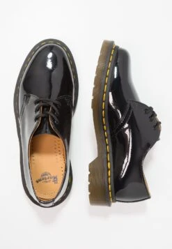 Dr. Martens 1461 3 Eye Shoe Patent Lamper - Derbies - Black -Dr. Martens Soldes Boutique 94fe74a58caf448a92259cb79a4459c6