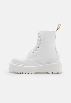 Dr. Martens Jadon Ii Mono Unisex - Bottines À Plateau - Optical White