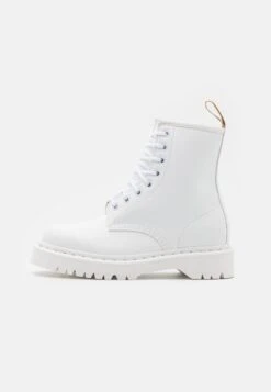 Dr. Martens Vegan 1460 Bex Mono Unisex - Bottines À Lacets - Optical White