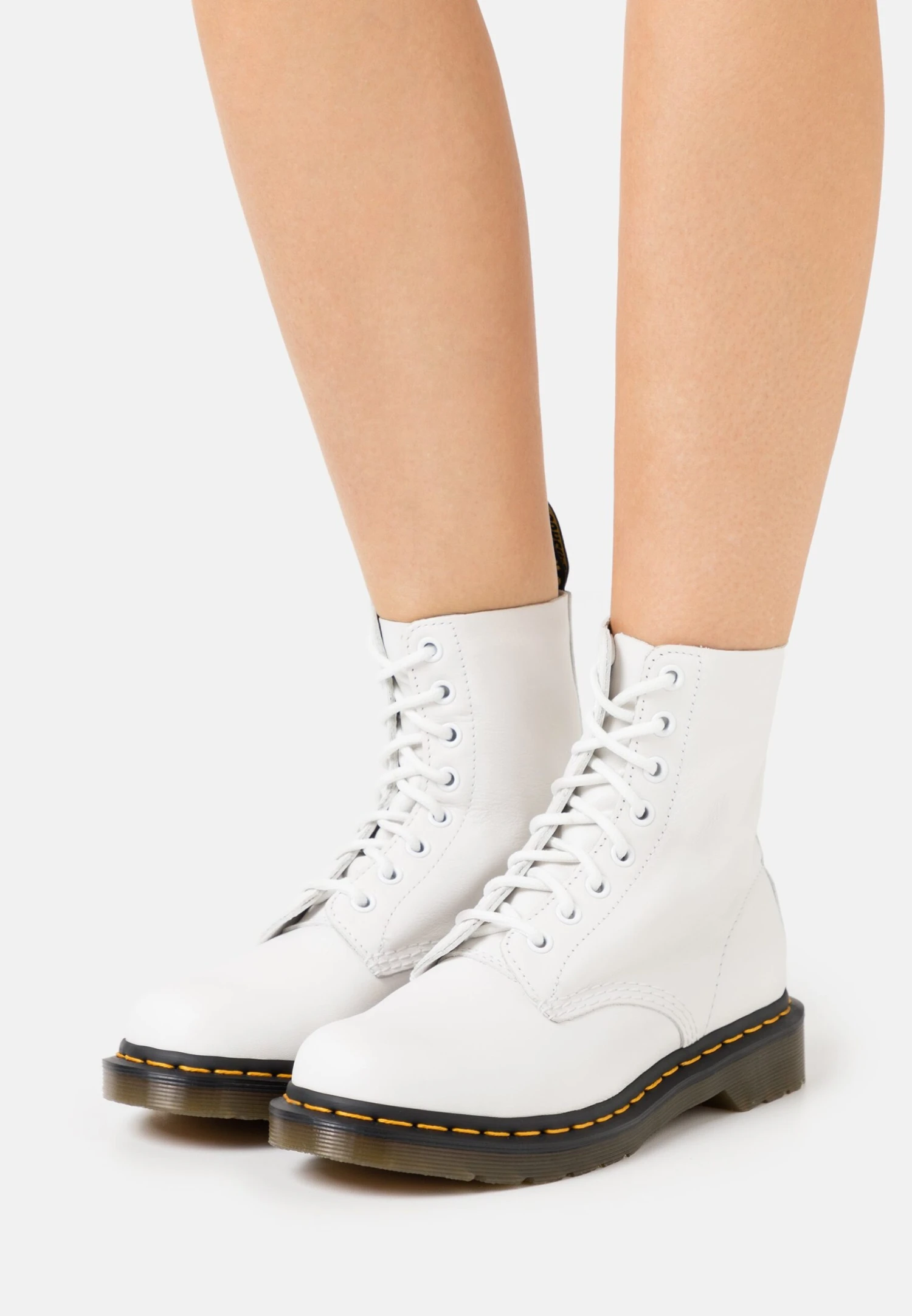 Dr. Martens 1460 Pascal - Bottines À Lacets - Optical White Virginia 3 Dr. Martens 1460 Pascal - Bottines À Lacets - Optical White Virginia