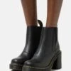 Dr. Martens Spence - Bottines À Plateau - Black Sendal -Dr. Martens Soldes Boutique 9ee376800d9247e694d4e20837281db5