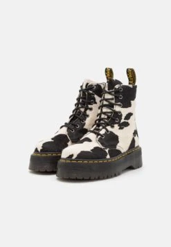 Dr. Martens Jadon - Bottines À Plateau - Black/White -Dr. Martens Soldes Boutique a3b3fac60d8a4264a7d43235d8936826
