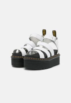 Dr. Martens Blaire Quad - Sandales À Plateforme - White Hydro -Dr. Martens Soldes Boutique a3fe8b99301b49a6bd777ea34c15498d