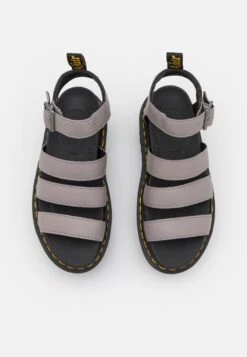 Dr. Martens Blaire Quad - Sandales À Plateforme - Grey Pisa -Dr. Martens Soldes Boutique a6624836d98b4f43af8117bb1326f1d9