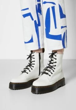 Dr. Martens Jadon - Bottines À Plateau - White 13 Dr. Martens Jadon - Bottines À Plateau - White -Dr. Martens Soldes Boutique ade7fa0f5be54a3fab370187187a53fe