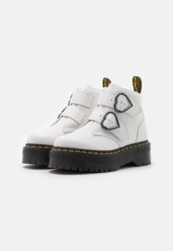 Dr. Martens Devon Heart - Bottines À Plateau - White Aunt Sally -Dr. Martens Soldes Boutique b479afb006b94cedbf69e30f645444e4