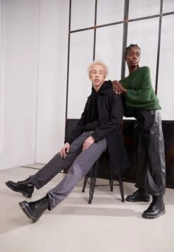 Dr. Martens 1460 Boot - Bottines À Lacets - Black/White -Dr. Martens Soldes Boutique badc1a94ddf94fccbe367d1e59e0dfe4