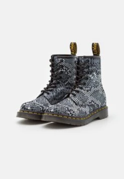 Dr. Martens 1460 - Bottines À Lacets - Black/White Classic -Dr. Martens Soldes Boutique bc3b04d96fe9430f99cfe7affab97c2f