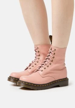 Dr. Martens 1460 Pascal - Bottines À Lacets - Peach Beige Virginia