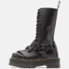 Dr. Martens 1914 Quad Harness Unisex - Bottes À Lacets - Black Paris