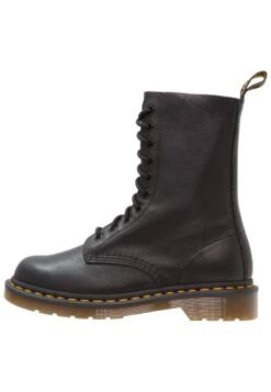 Dr. Martens 1490 10 Eye Virginia - Bottines À Lacets - Black